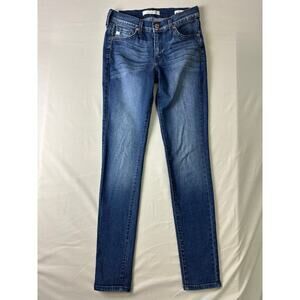 KanCan Women's Skinny Jeans - Dark Blue